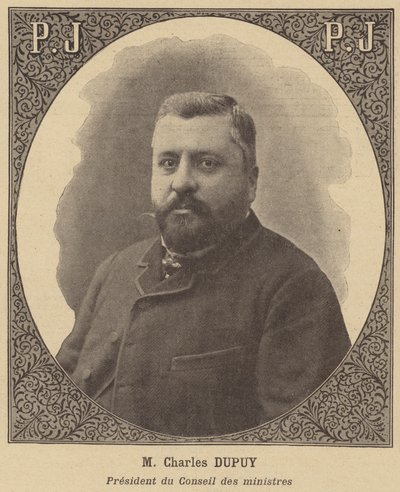 Charles Dupuy, Prime Minister of France by French School